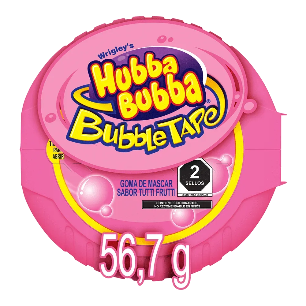 Goma De Mascar Original Hubba Bubba 56.7 g