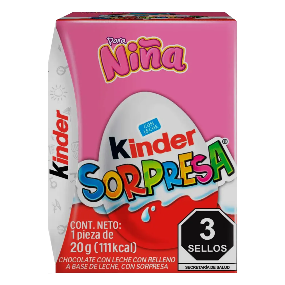 Chocolate Huevo Sorpresa Kinder 20 g
