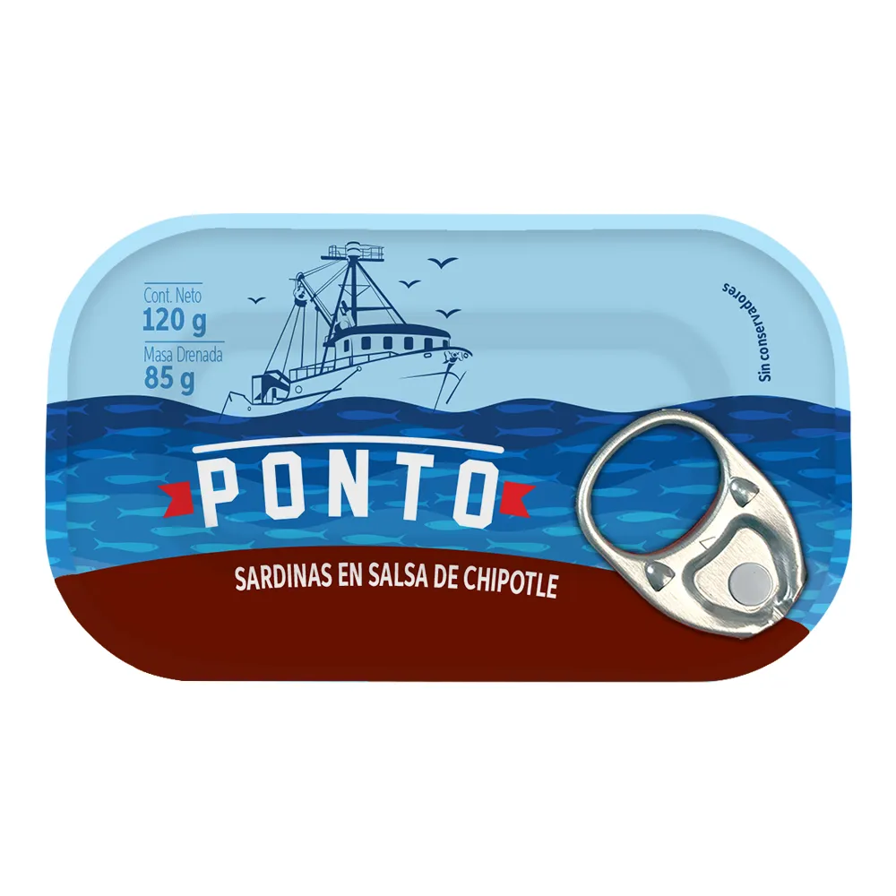 Sardina Salsa Chipotle Ponto 120 g