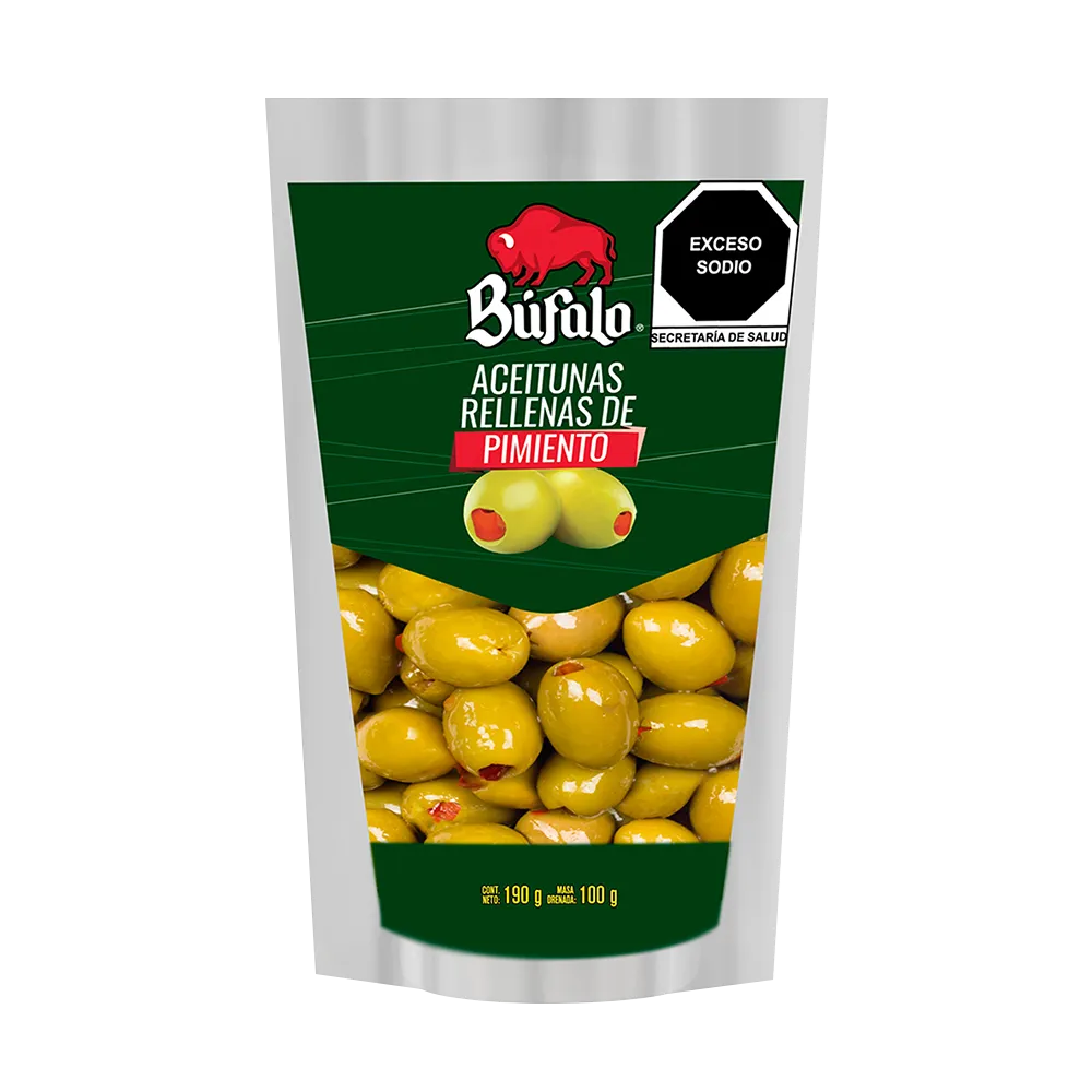 Aceituna Rellena Bufalo 190 Gr