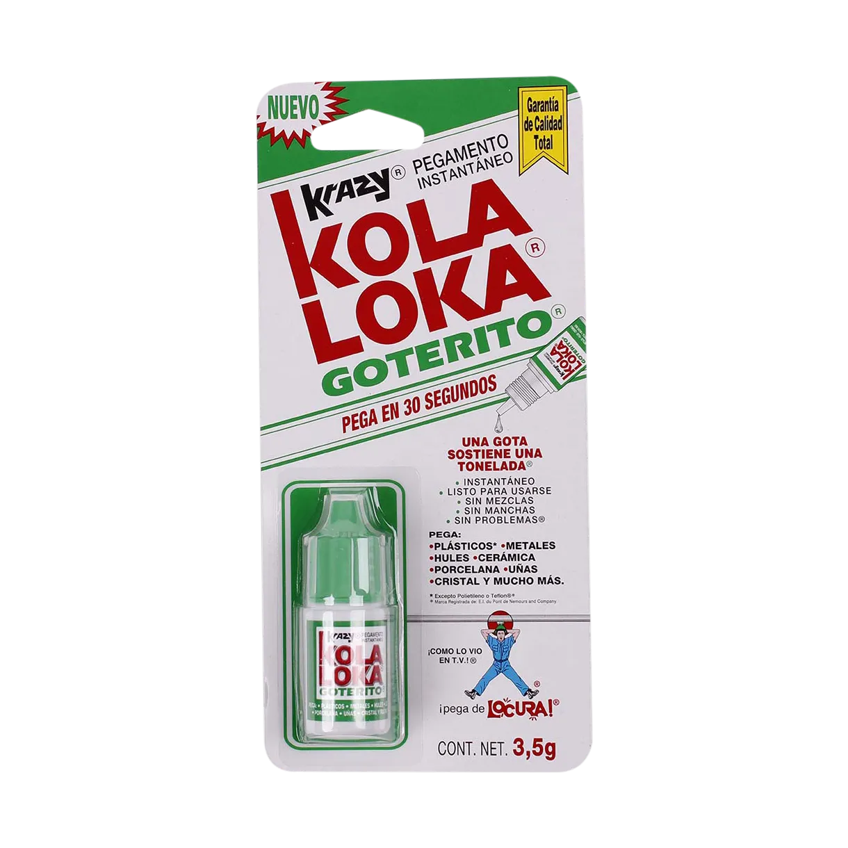 Pegamento Instantaneo Goterito Kola Loka 3.5 Gr