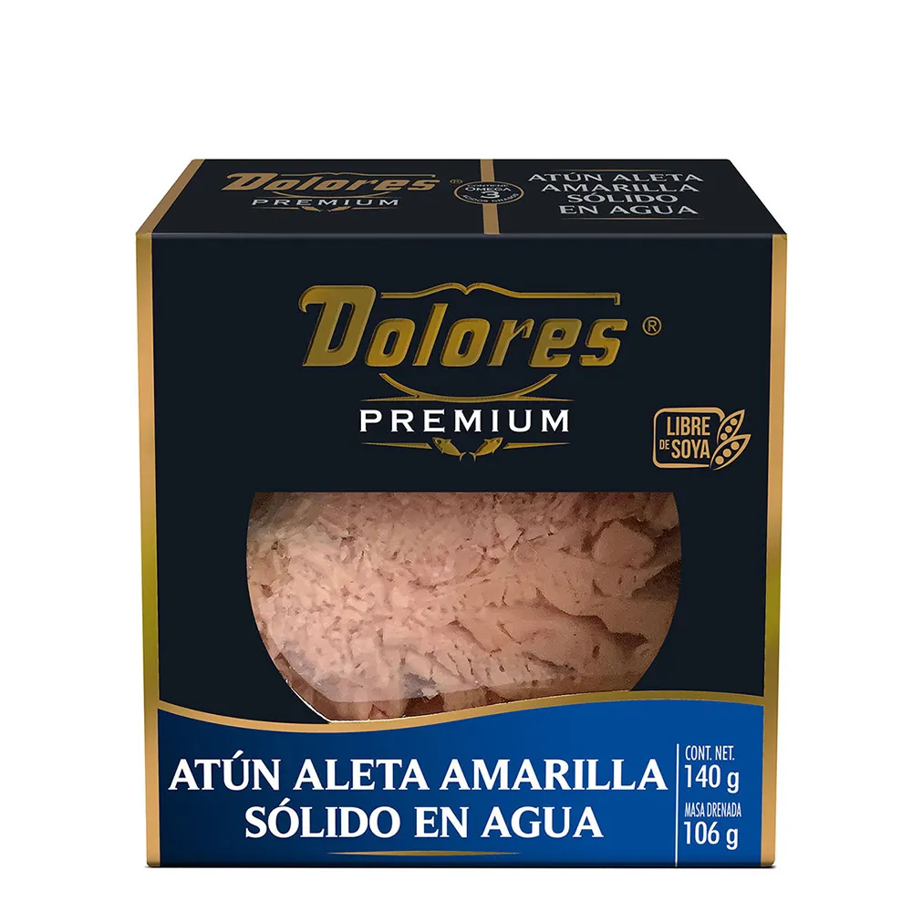 Atun Solido Premium Agua Dolores 140 g