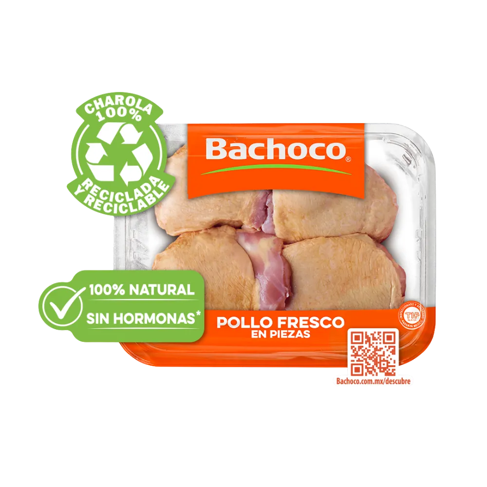 Muslo De Pollo Con Hueso Bachoco Kg