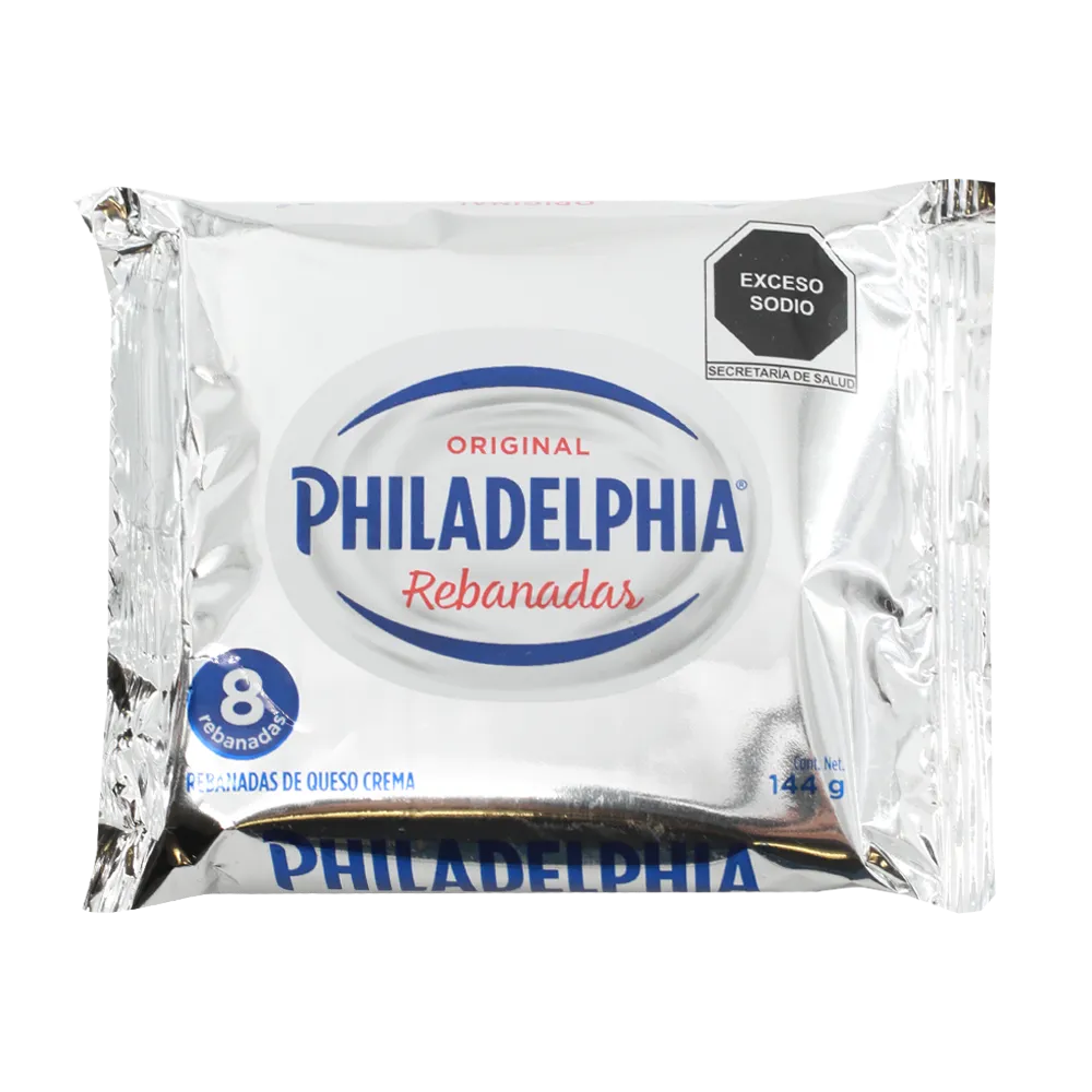 Queso Rebanado Philadelphia Original Philadelphia 144 g