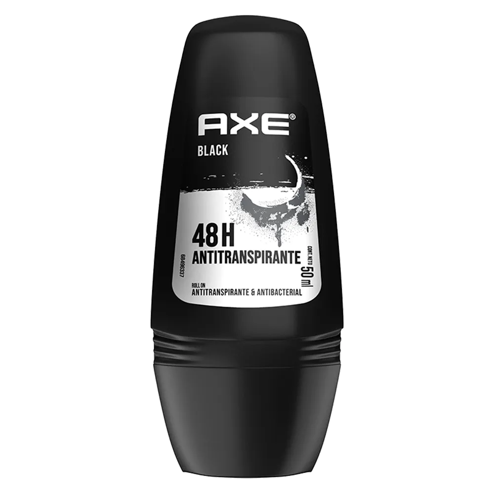 Antitranspirante Roll On Black Seco Axe 50 Ml