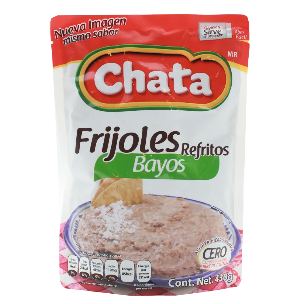 Frijol Pouch Chata 430 g