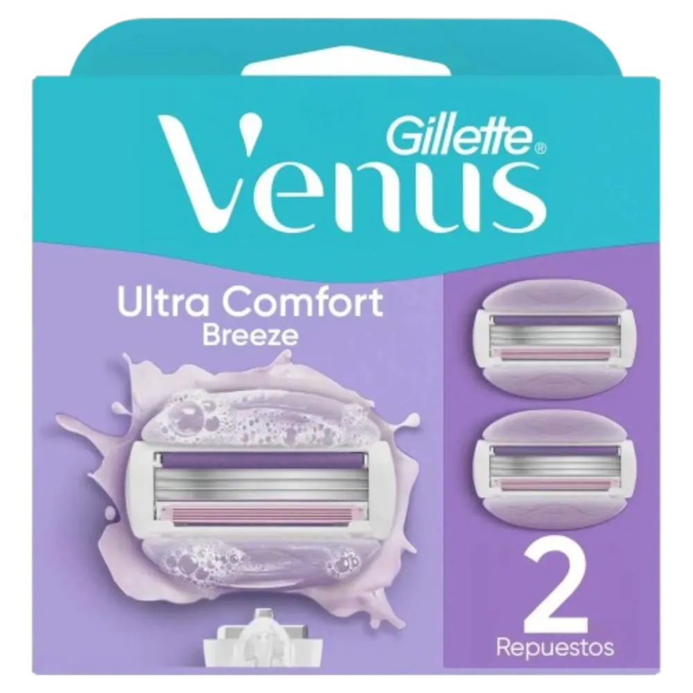Cartucho Afeitar Breeze Venus Venus Breeze 2 Pza