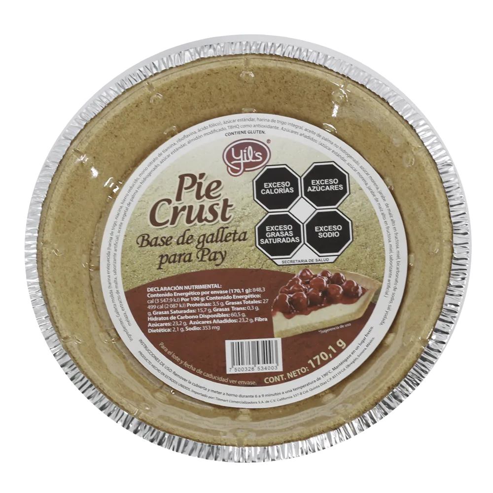 Base Para Pay Galleta Molida Yils 170.1 Gr