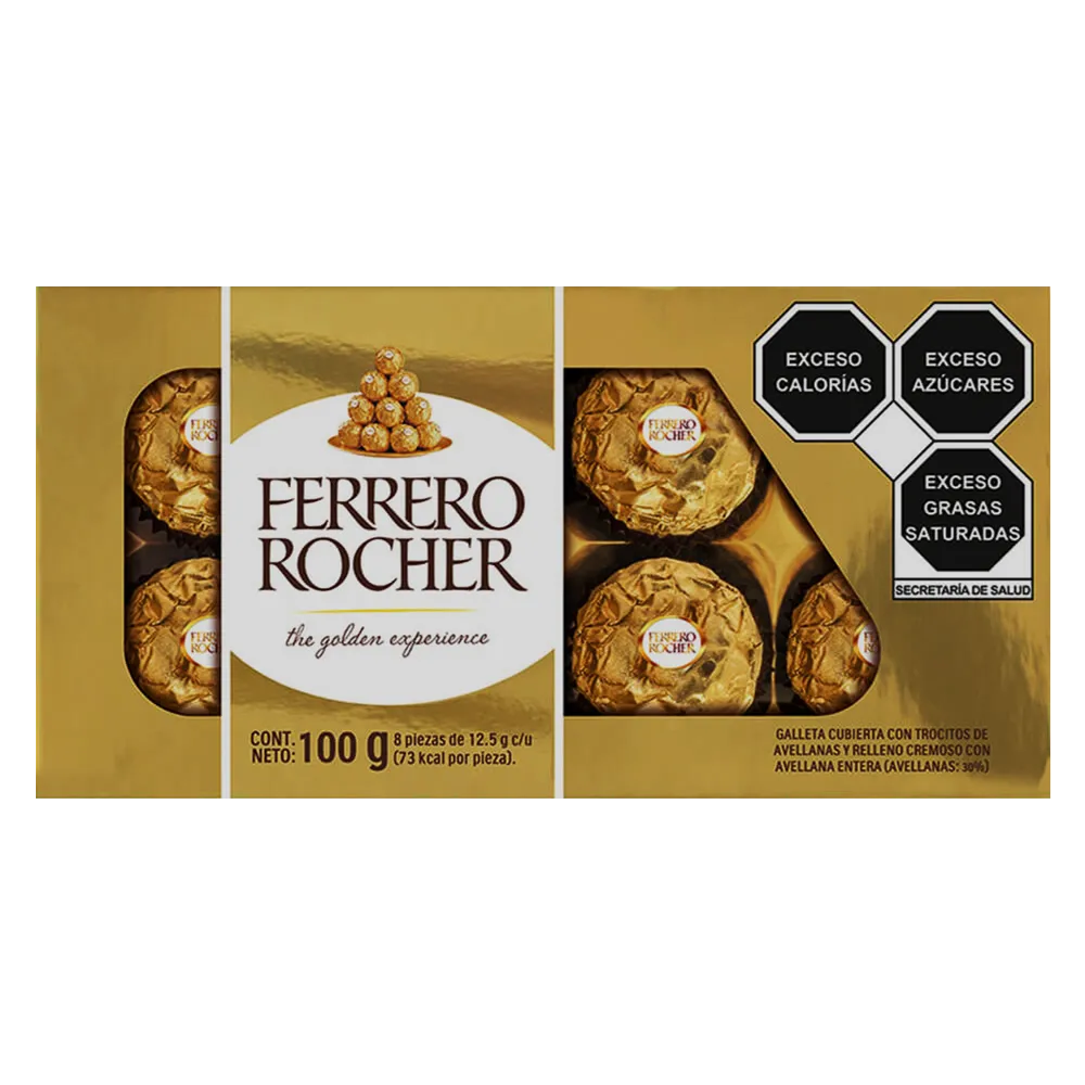 Estuche Chocolate T8 Ferrero 100 g