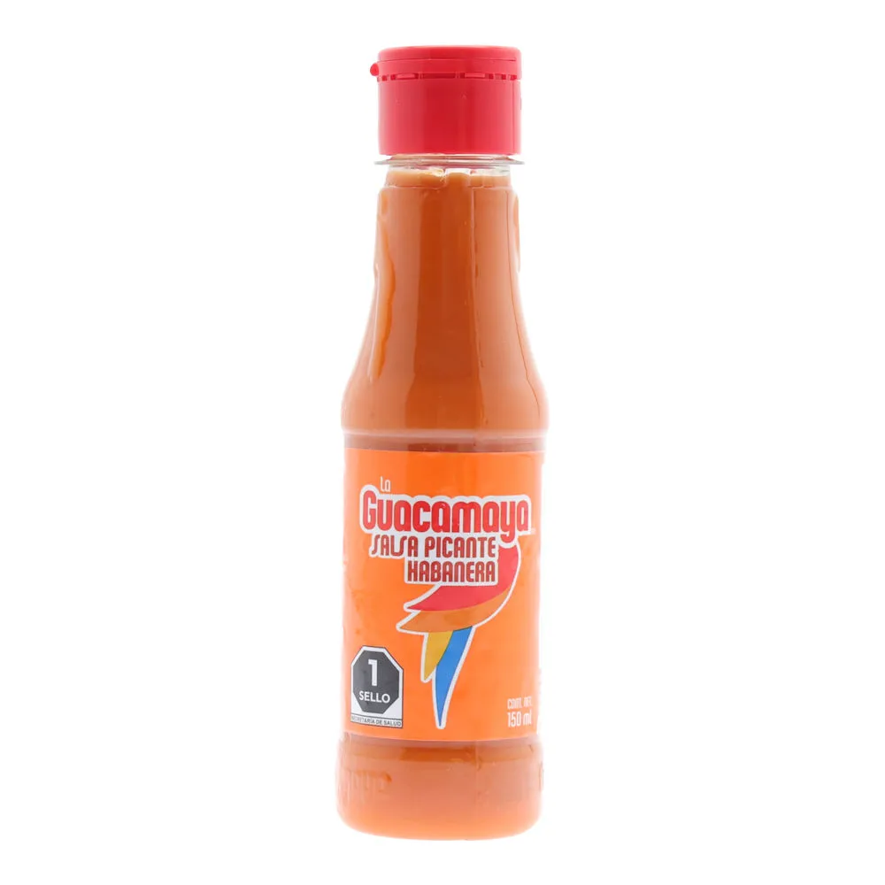 Salsa Picante Habanera Roja La Guacamaya 150 Ml