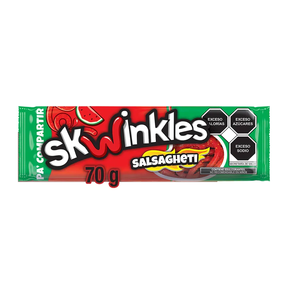 Dulce Enchilado Salsagheti Skwinkles 70 g
