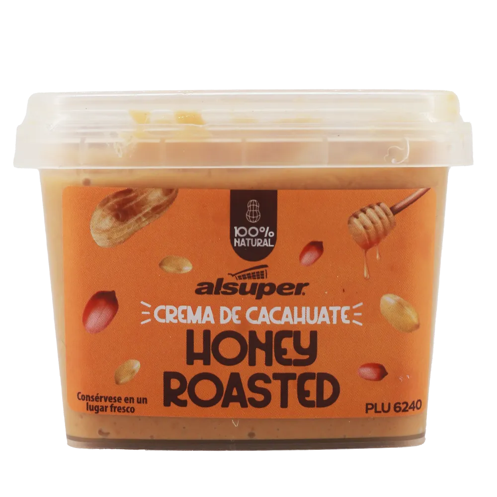 Crema De Cacahuate Honey Roasted Alsuper 1 Kg