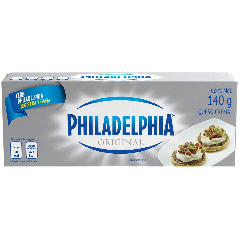 Queso Crema Philadelphia 140 g