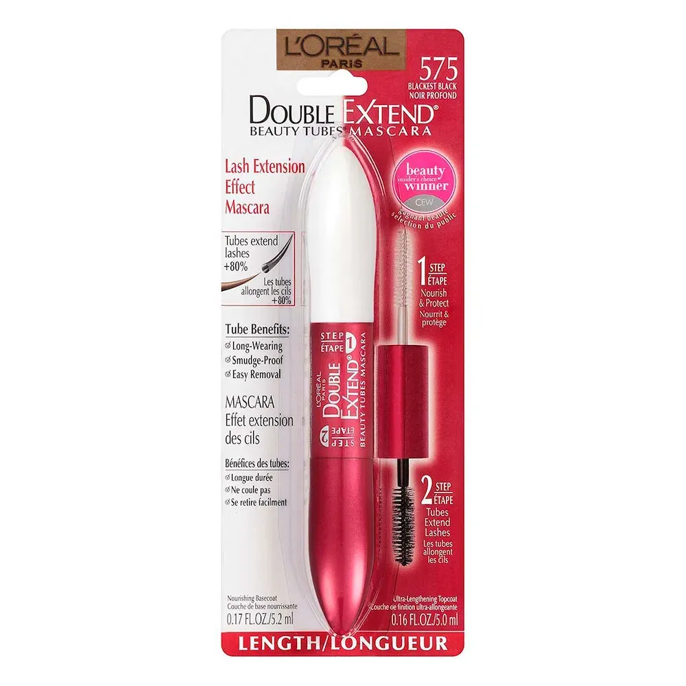 Mascara Double Extension Beauty Therapy Lavable Loreal 45 Gr