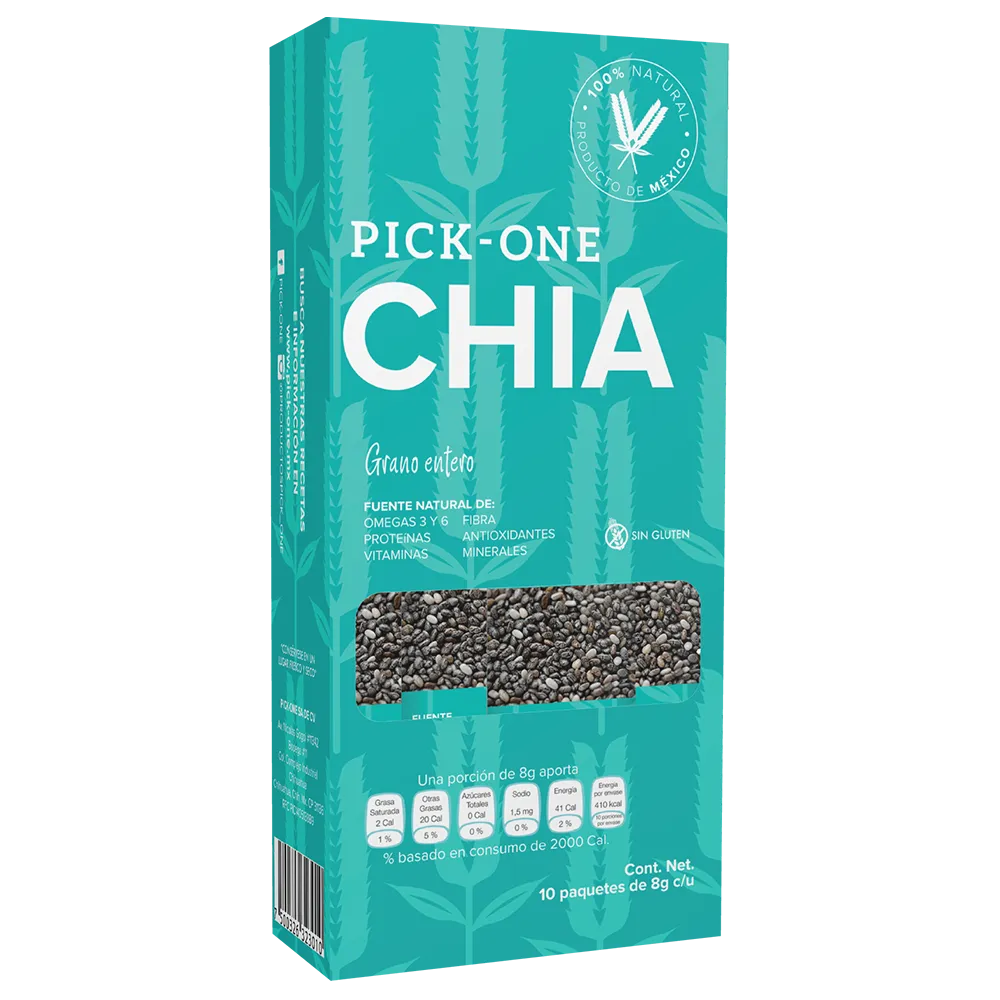 Chia 8 Gr 8 Gr Pick-One 10 Pza