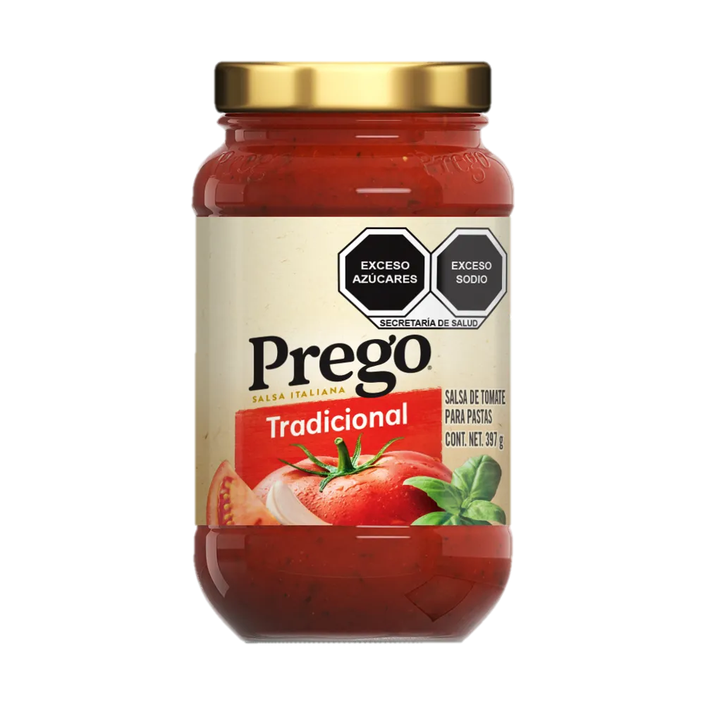 Salsa Para Pasta Tradicional Prego 397 Gr