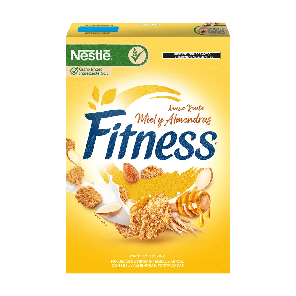 Cereal Fitness Almendra Y Miel Nestle 390 g