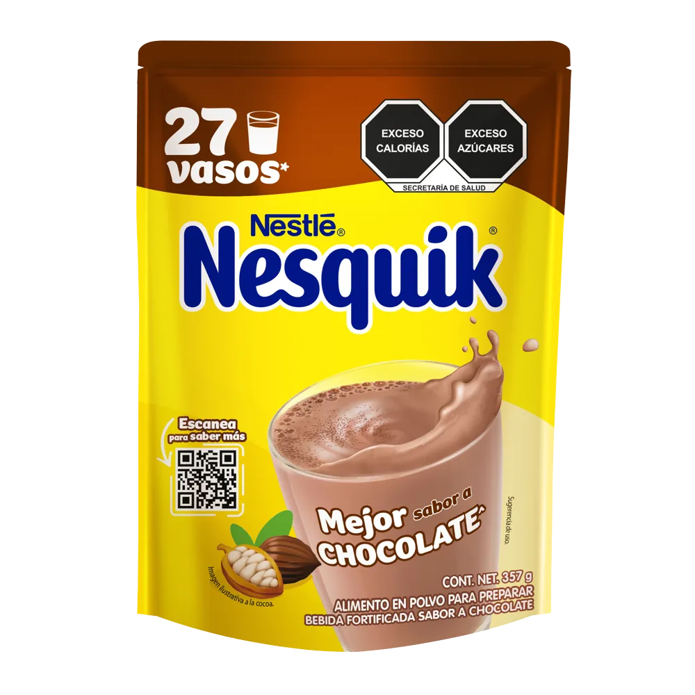 Modificador De Leche Chocolate CHOCOLATE Nesquik 357 g
