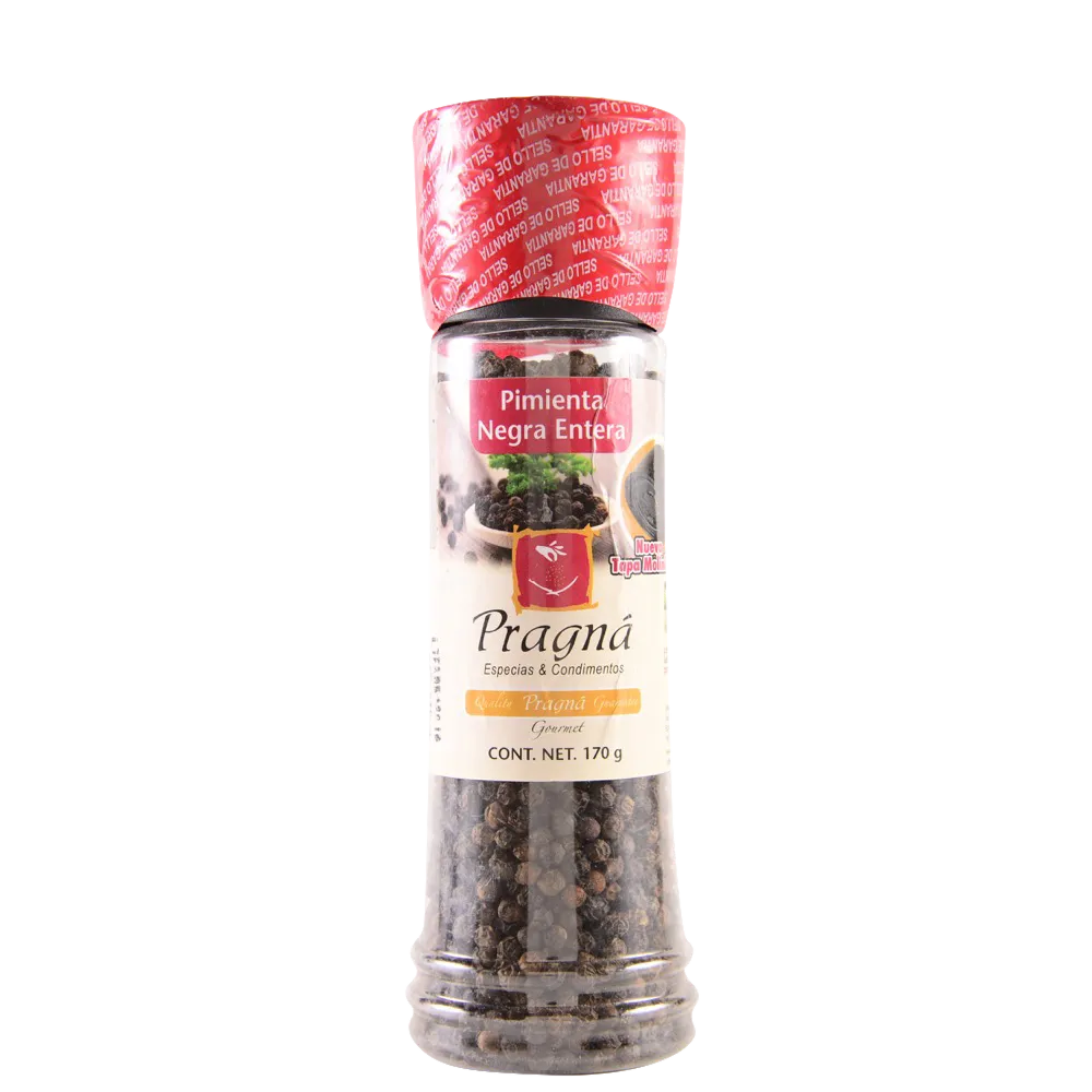 Pimienta Negra Entera Bote Pragna 170 Gr