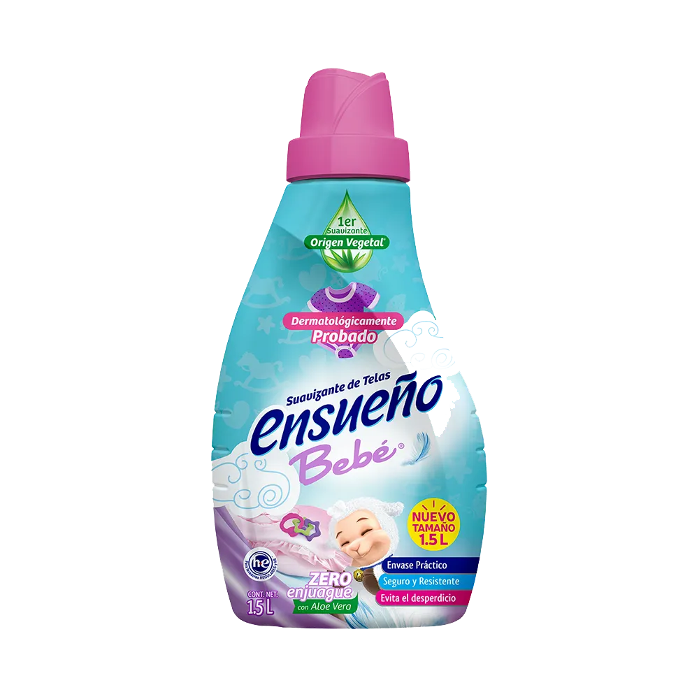 Suavizante De Tela Hipoalergenico Ensueño Bebe 1.5 lt