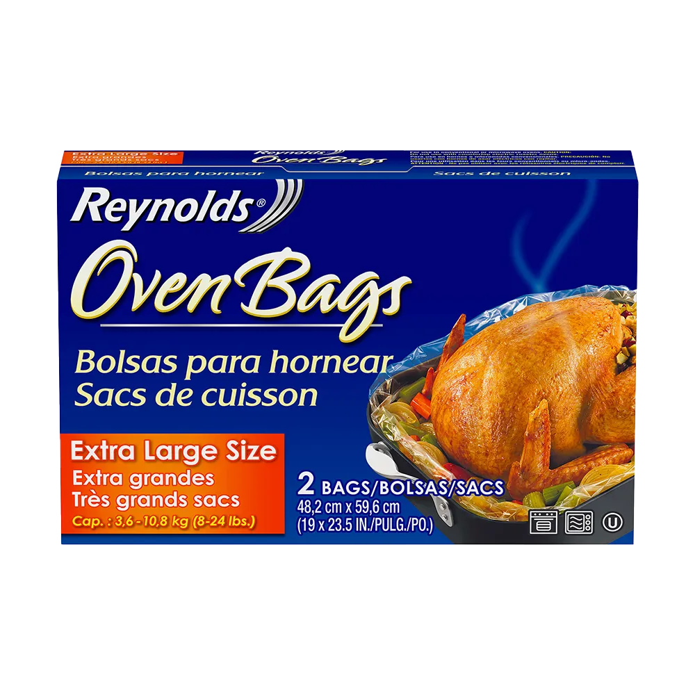 Bolsa para hornear Extra Grandes . Reynolds 2 Pza