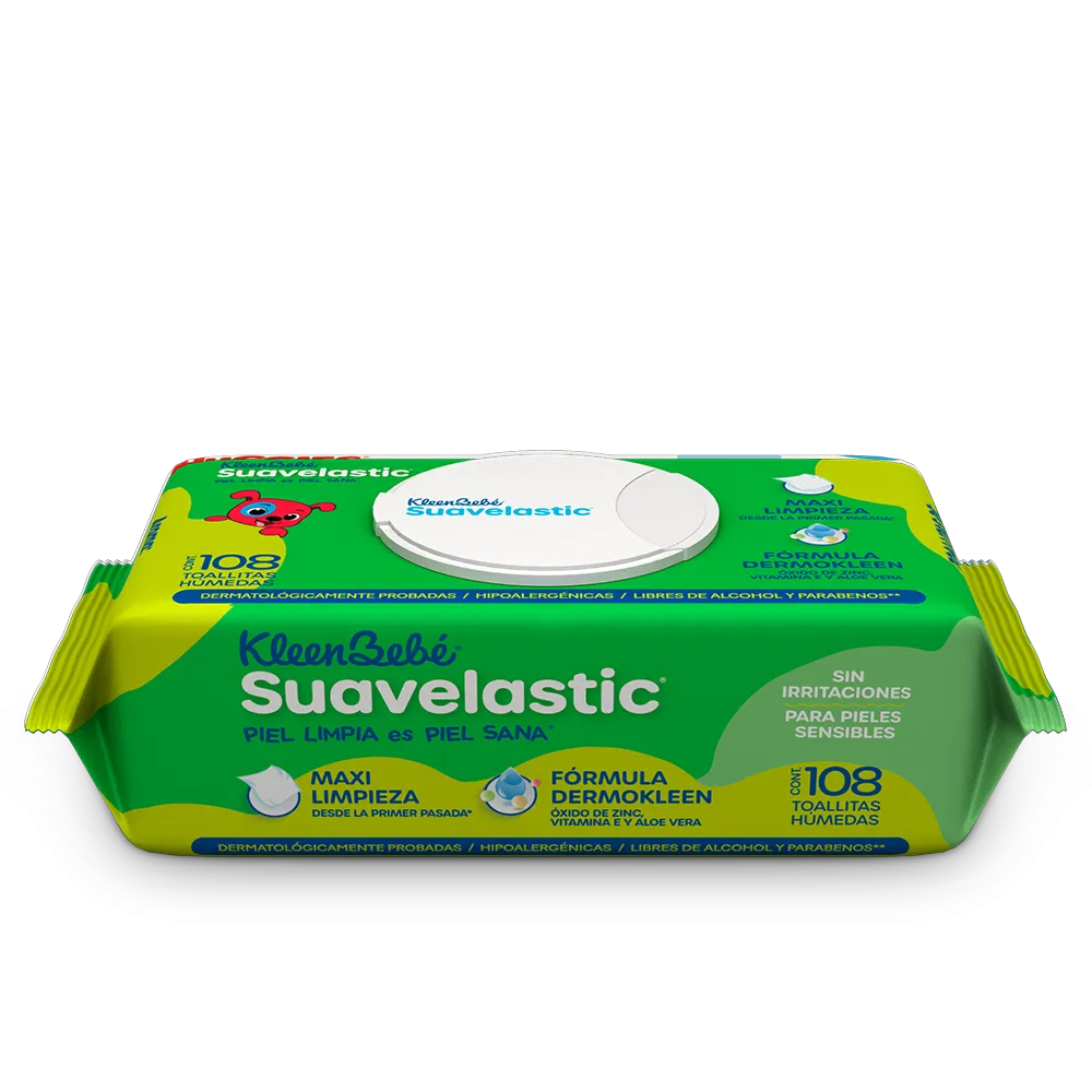 Toallitas Humedas Suavelastic 100 Pza