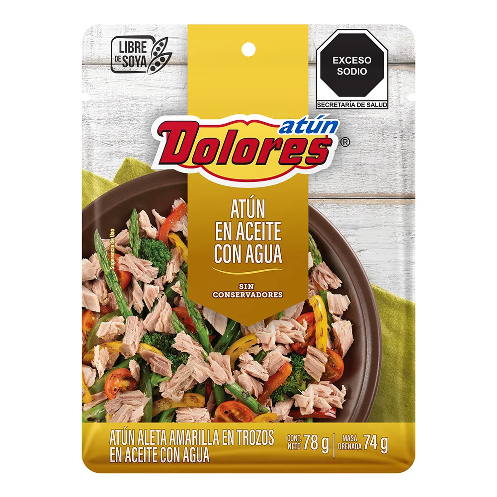 Atun Pouch En Aceite Dolores 78 g