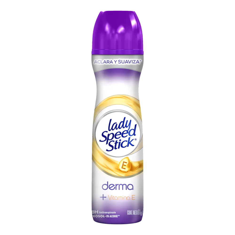 Antitranspirante Aerosol Derma Vitamina E Lady Speedstick 150 Ml