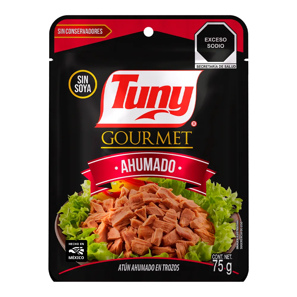 Lomo De Atun Ahumado En Aceite Tuny 75 g