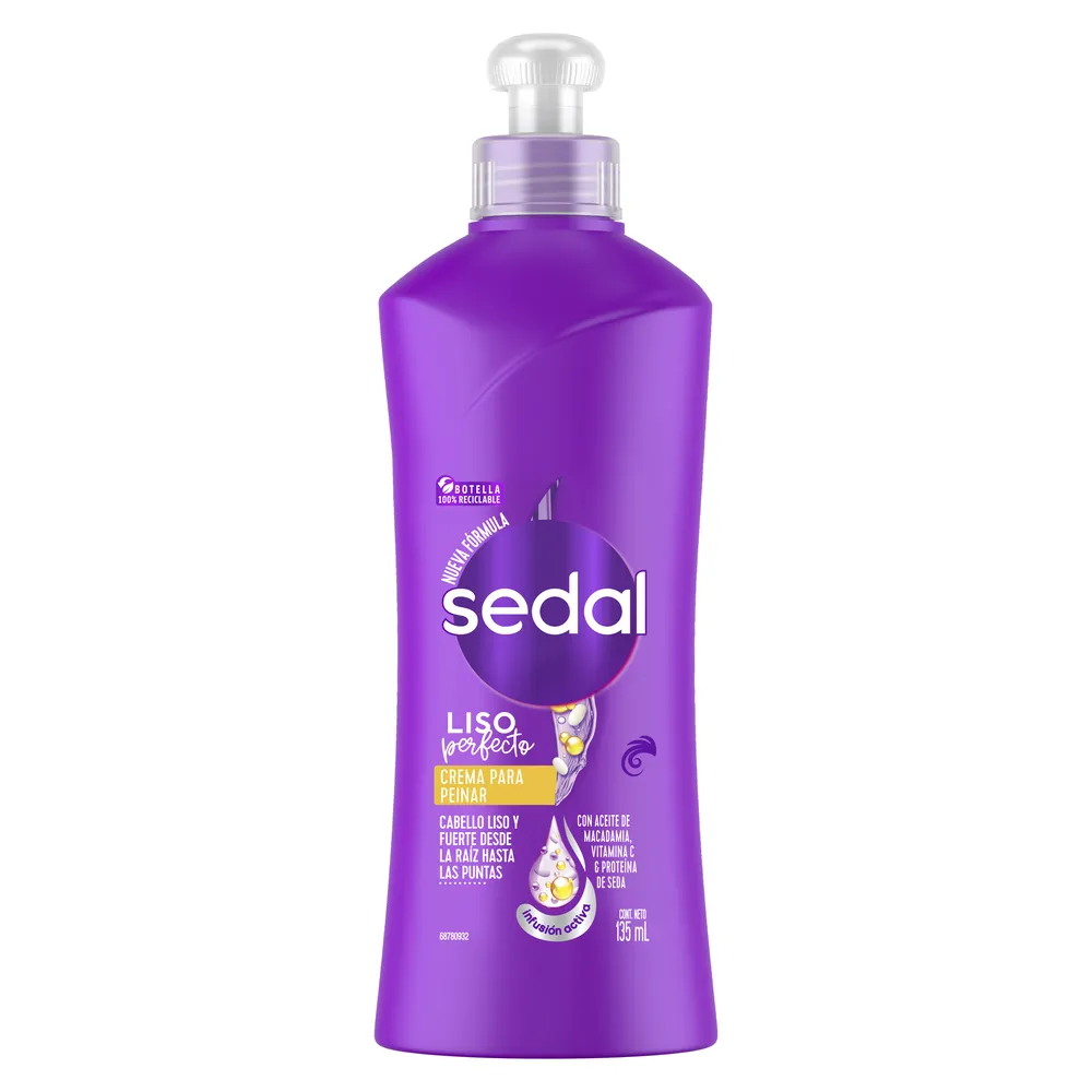 Crema Peinar cabello liso Sedal 300 Ml