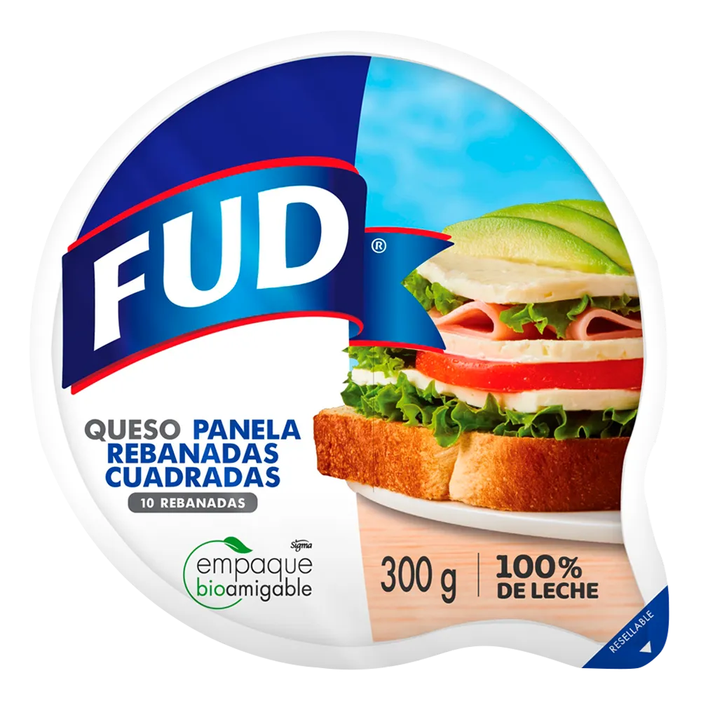 Queso Panela Rebanado Fud 300 g