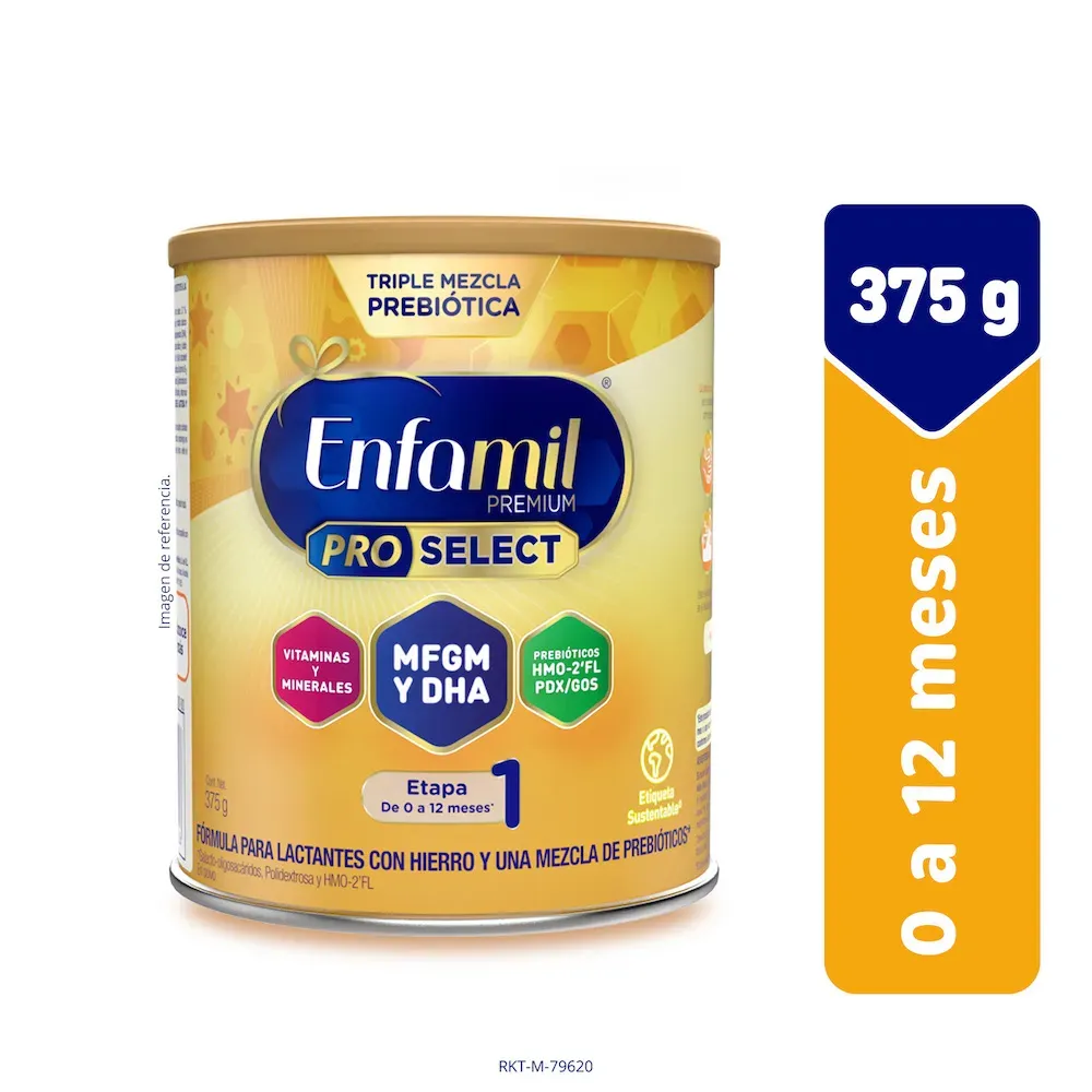 Fórmula infantil Enfamil Etapa 1 de 0 a 12 meses   375 Gr