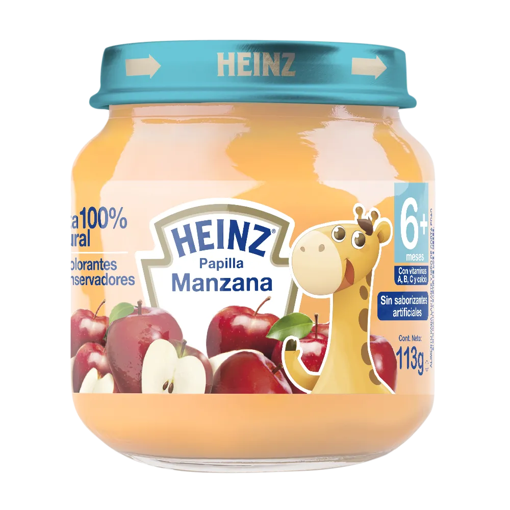 Papilla Segunda Etapa Manzana Heinz 113 g