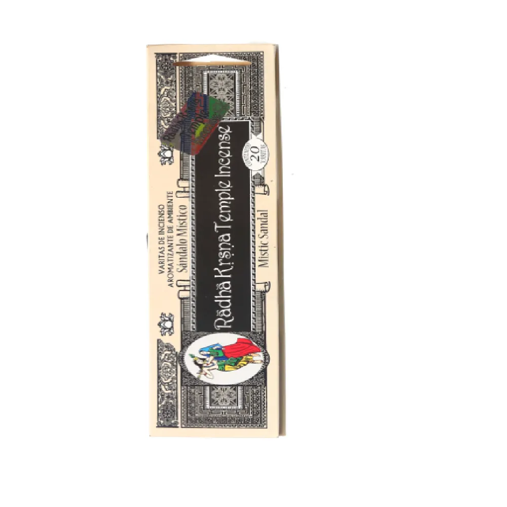 Incienso Arena-Sandalo Mistico 20 Varitas Radha Krishna 1 Pz