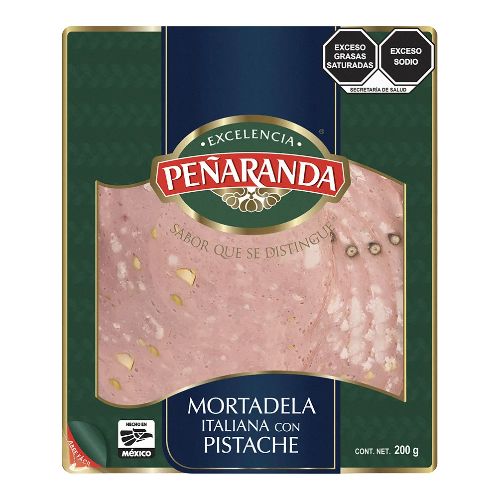 Mortadela Italiana Con Pistache Penaranda 200 g