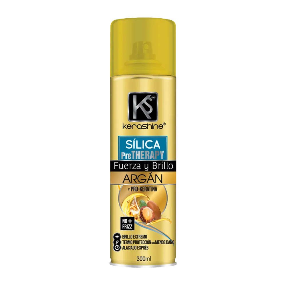 Silica Spray 4En1 Argan Kerashine 300 Ml