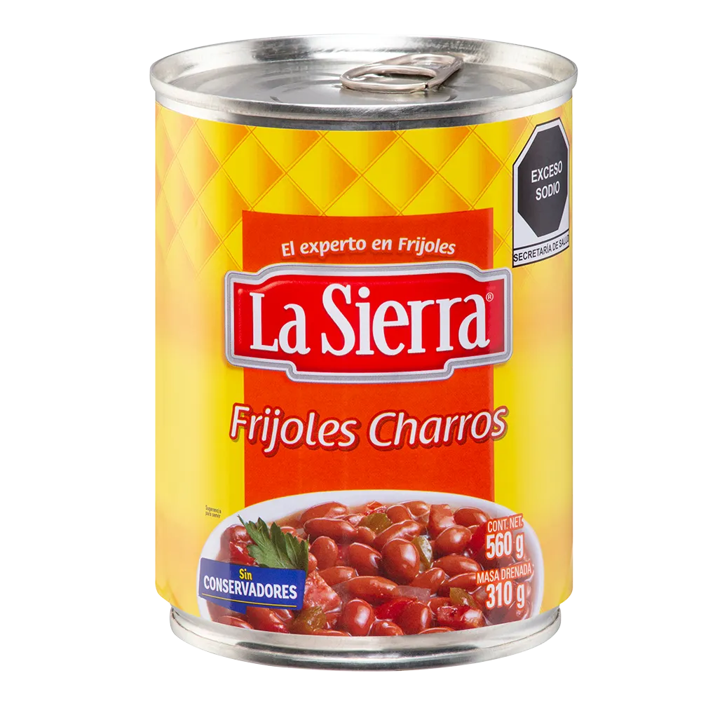 Frijoles Charros La Sierra 560 g