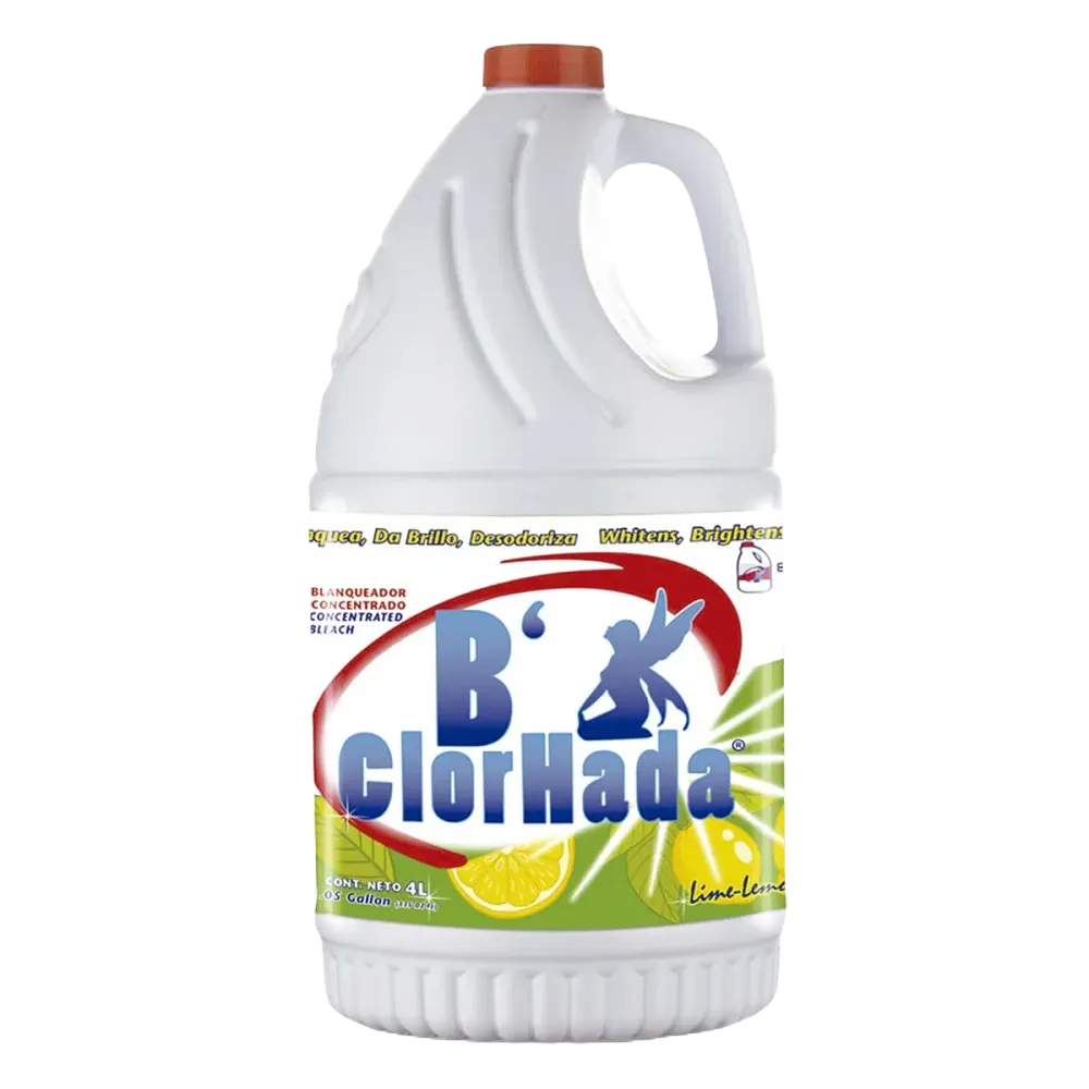 Blanqueador Liquido Aromas lima limon B'Clorhada 4 lt