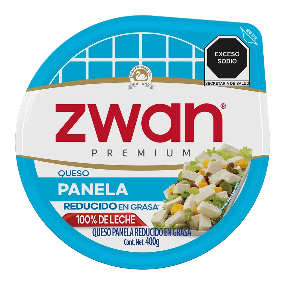 Queso Panela Reducido En Grasas Zwan 400 g