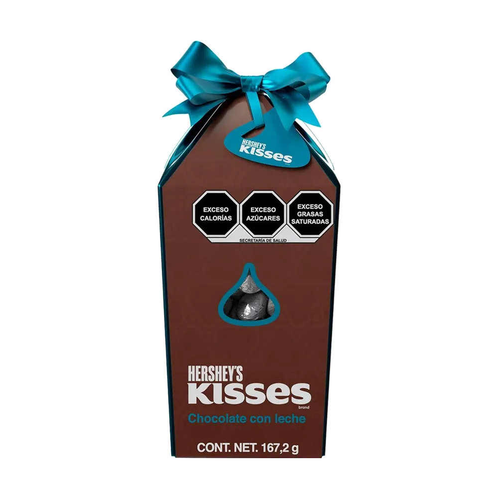 Estuche Caja Chocolate Gigante Kisses 167.2 g