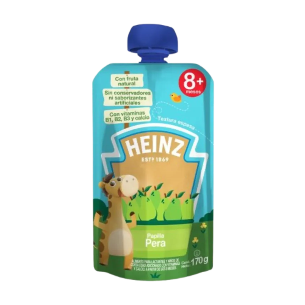 Papilla Pouch Pera Heinz 170 g