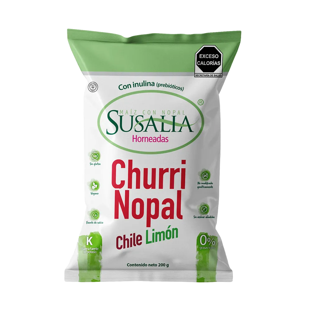 Churri Nopal Con Chile Y Limon Sin Gluten Susalia 200 g