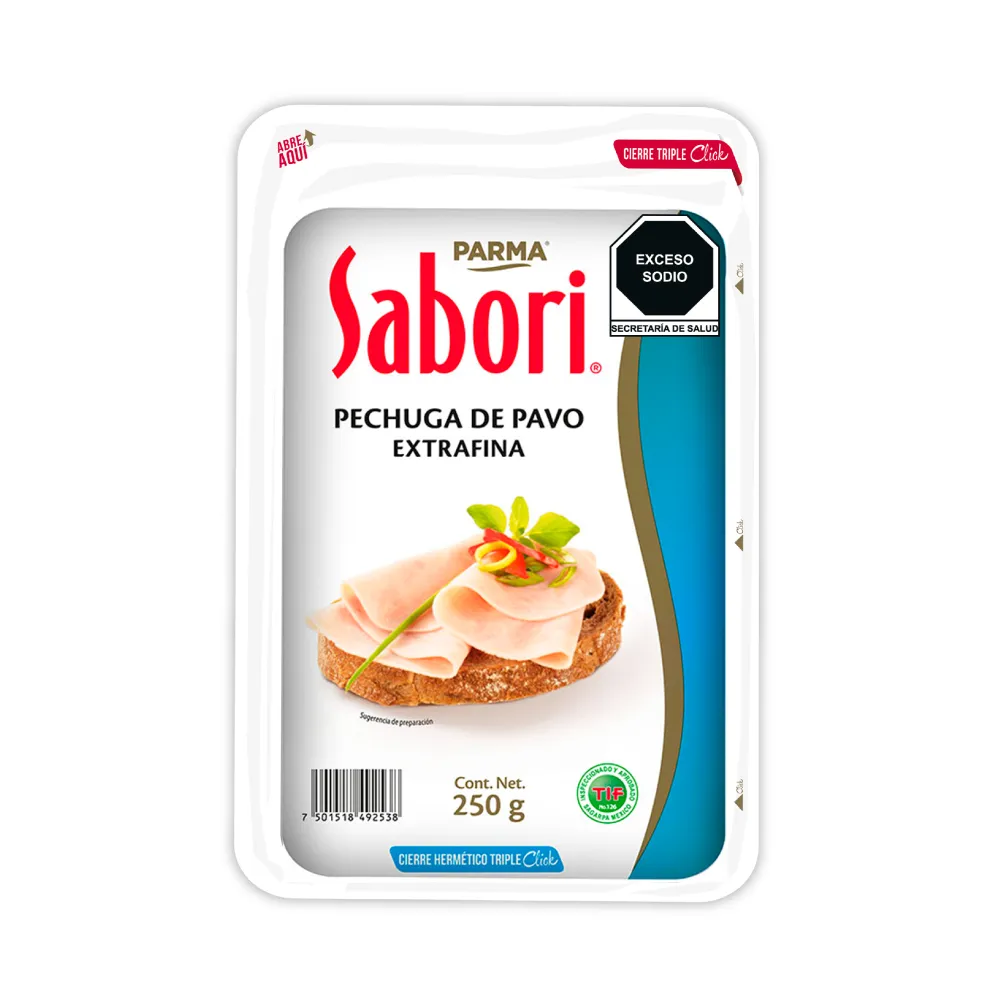 Pechuga De Pavo Extrafina Sabori 250 Gr