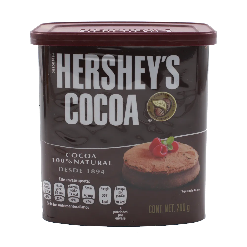 Cocoa Natural Hershey'S 200 g