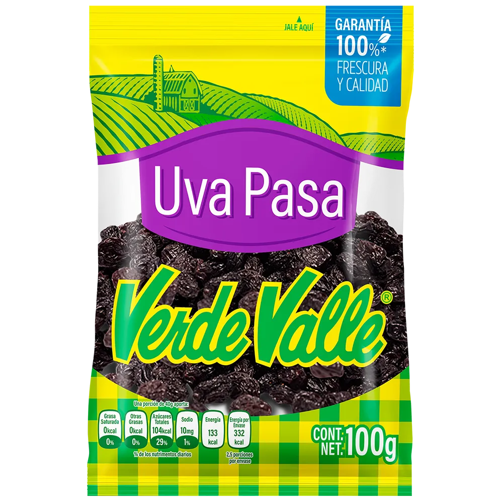 Uva Pasa Verde Valle 100 g