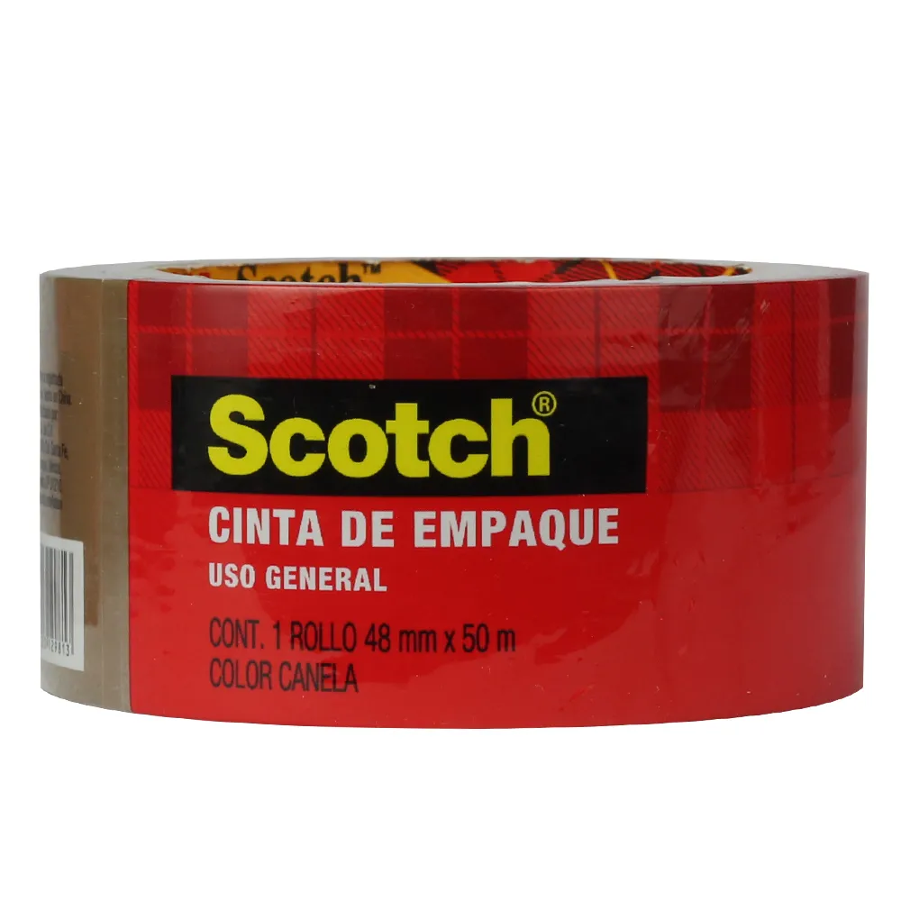 Cinta De Empaque 48Mm X 50M Canela Scotch 1 Ro