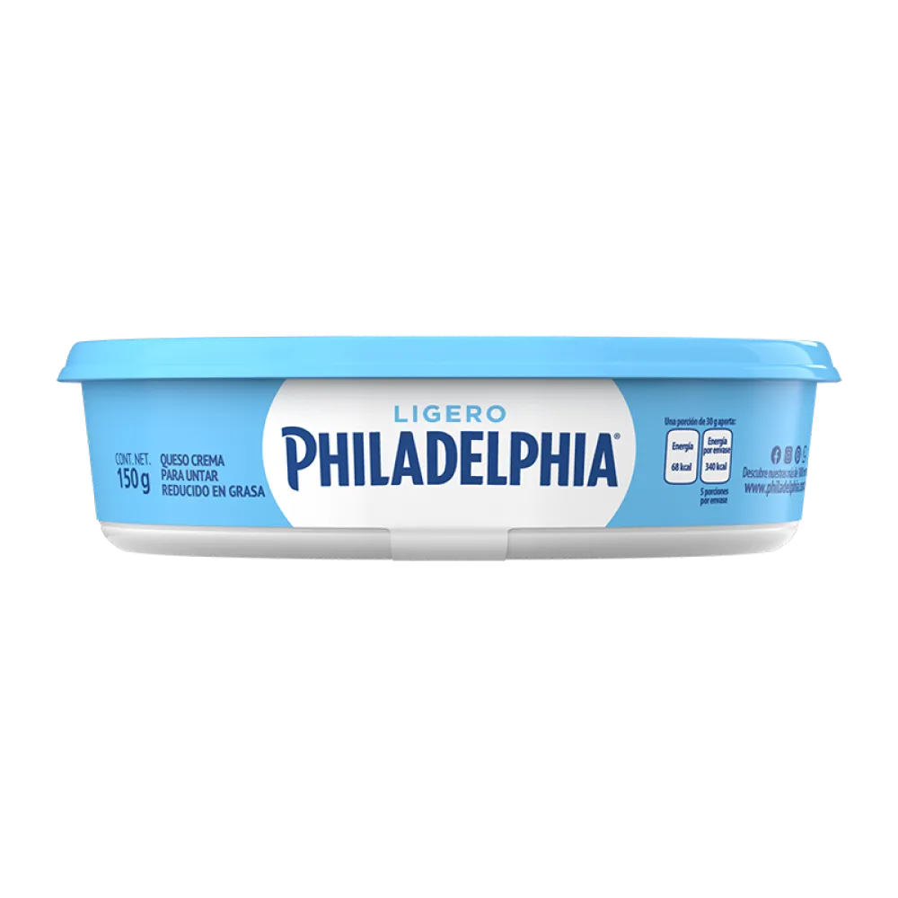 Queso Crema Untable Light Philadelphia 150 g