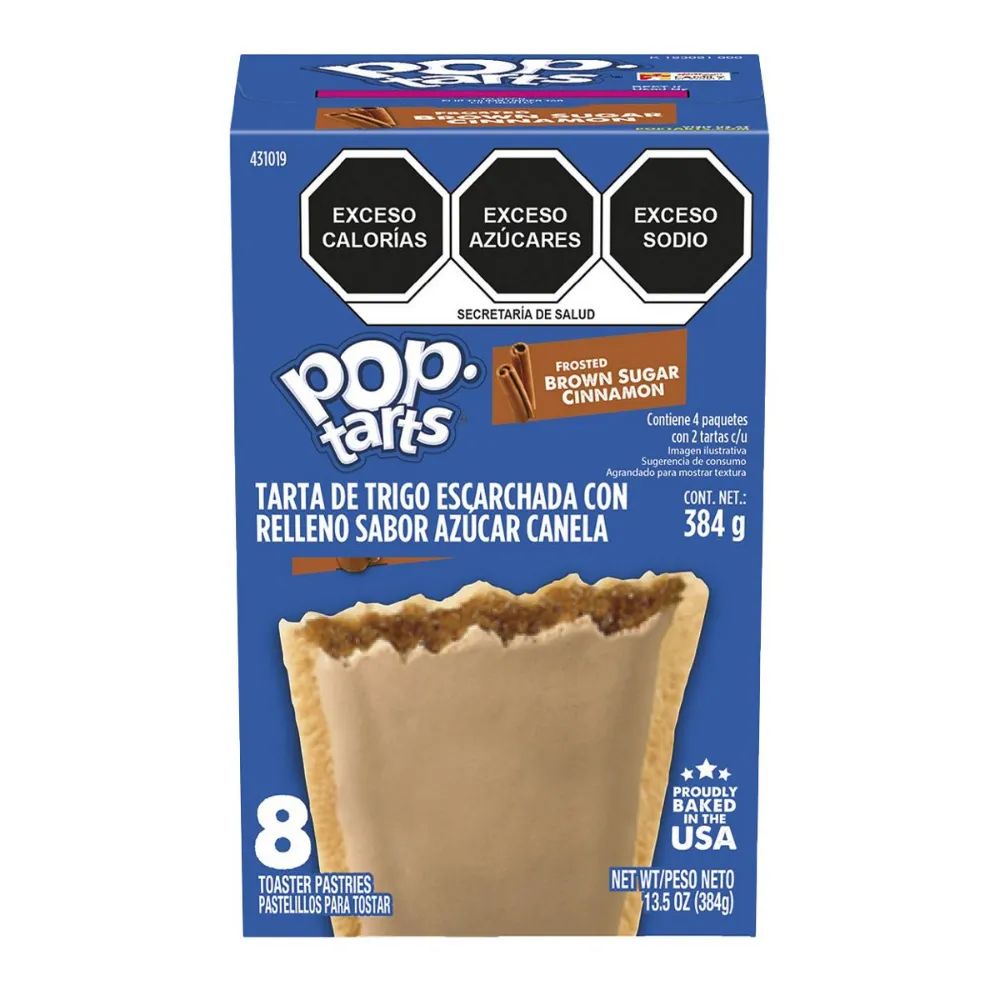 Pop Tarts Cinnamon Kelloggs 384 g