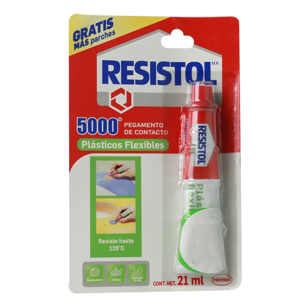 Resistol 5000 Plastico Flexible Resistol 21 Ml