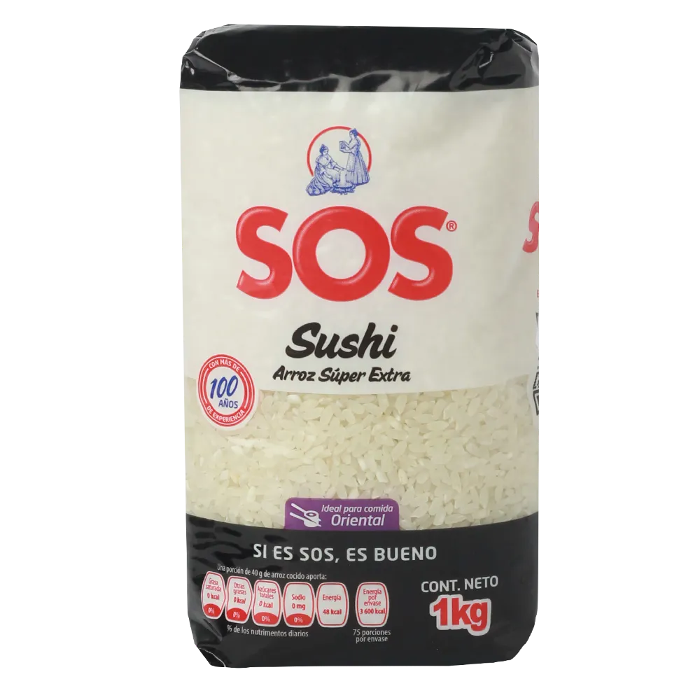 Arroz Para Sushi Sos 1 kg